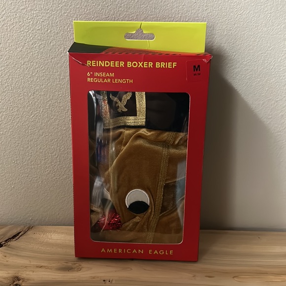 Reindeer Boxer Briefs AE - Picture 2 of 2